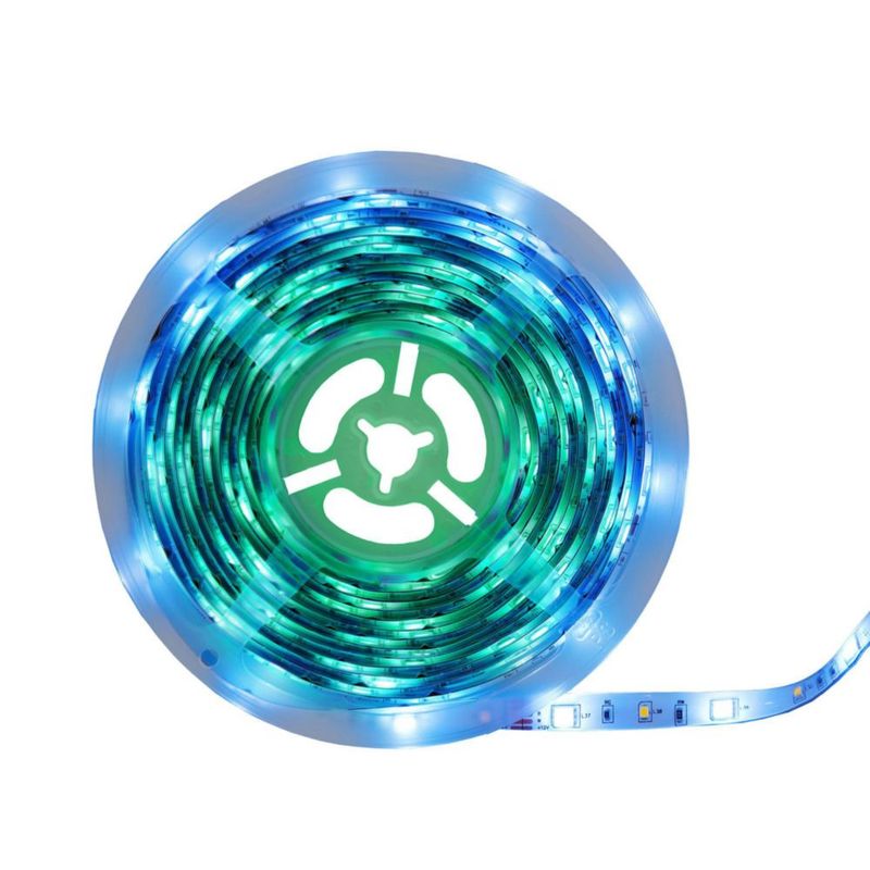 Tira de luces LED reactivas al sonido XTREME de 5 m con control remoto