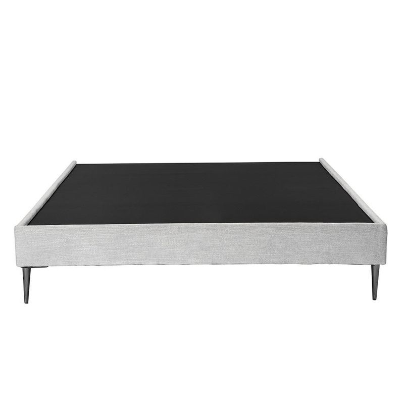 Cabecera Aria+ Base Cama Slim Bond Ash Plata Individual Dicasa CDZ