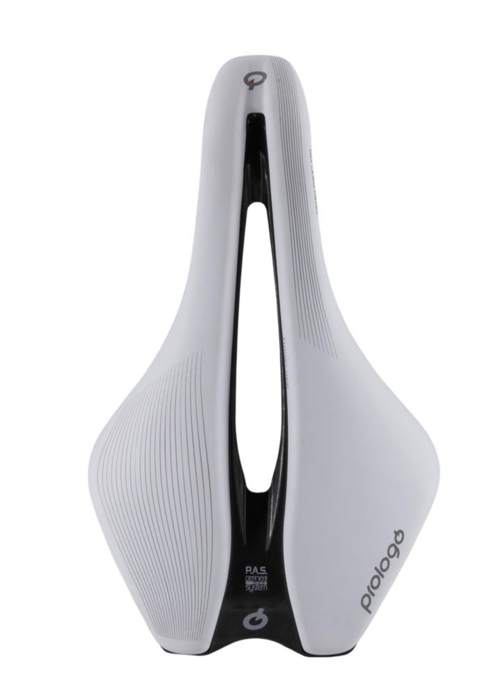 Silla de bicicleta Prologo 245x143 mm blanca 139 g