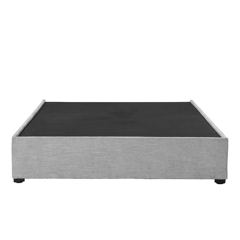 Cabecera Aria+Base Cama Bond Ash Plata Queen Size Dicasa CDZ