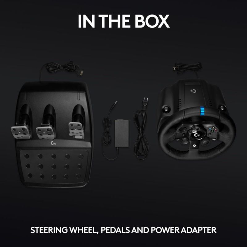 Volante y pedales de carreras Logitech G923 para Xbox y PC