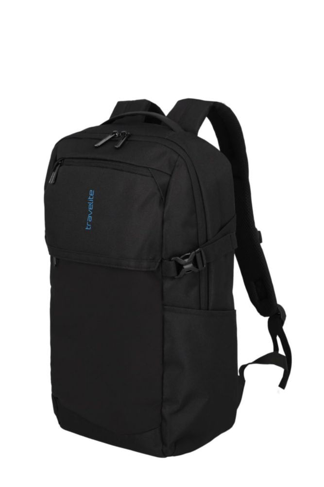 Mochila travelite 48 cm para portátil de 156 pulgadas negra reciclada