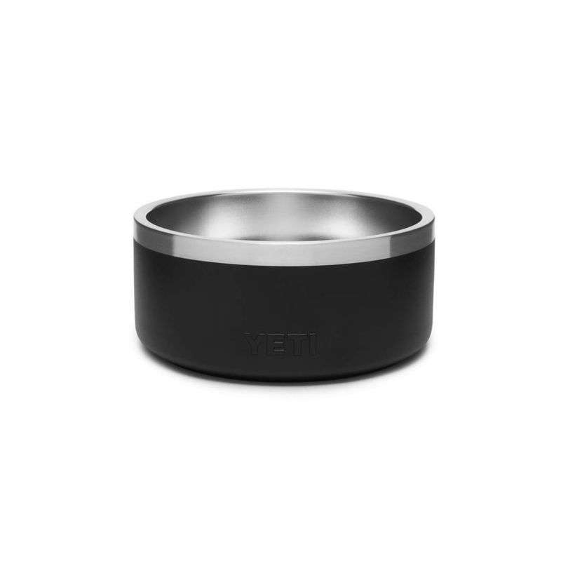 Cuenco para perros YETI Boomer 4 de acero inoxidable 32 onzas/946 ml negro
