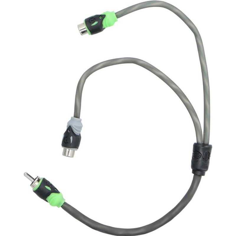 Cable Adaptador en Y RCA RAPTOR Serie Pro 2F 1M 46cm