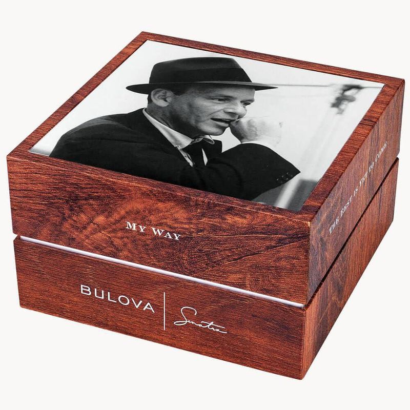 Reloj Bulova Frank Sinatra My Way 98A261 para hombre