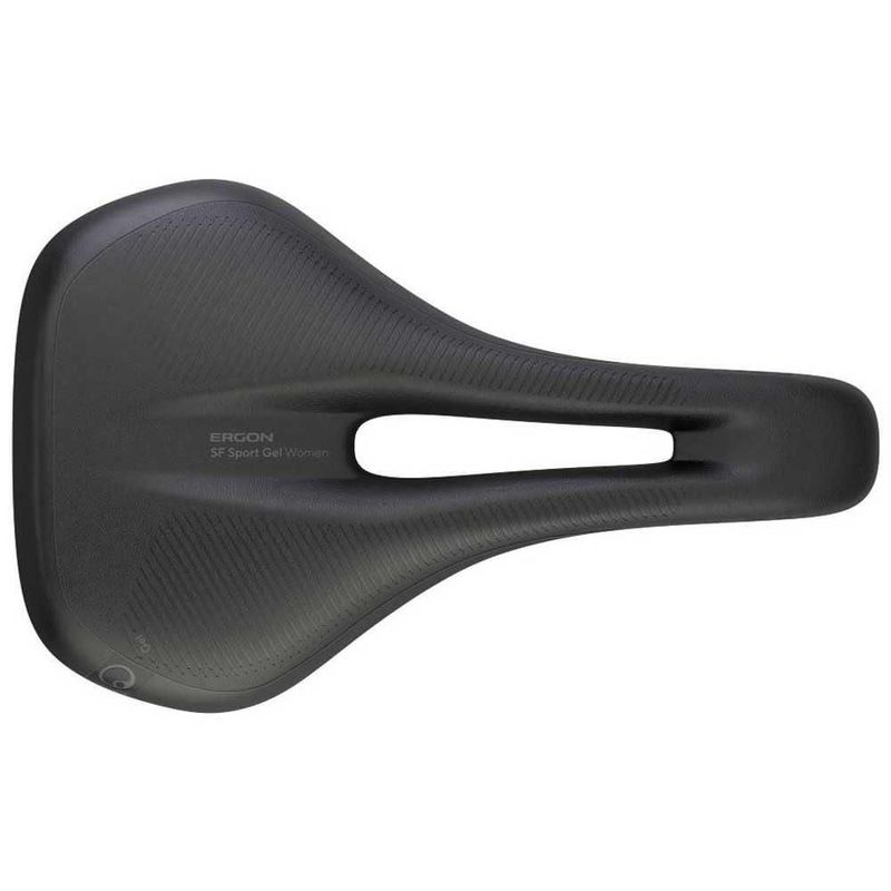 Asiento de bicicleta Ergon SF Sport Gel negro para mujer