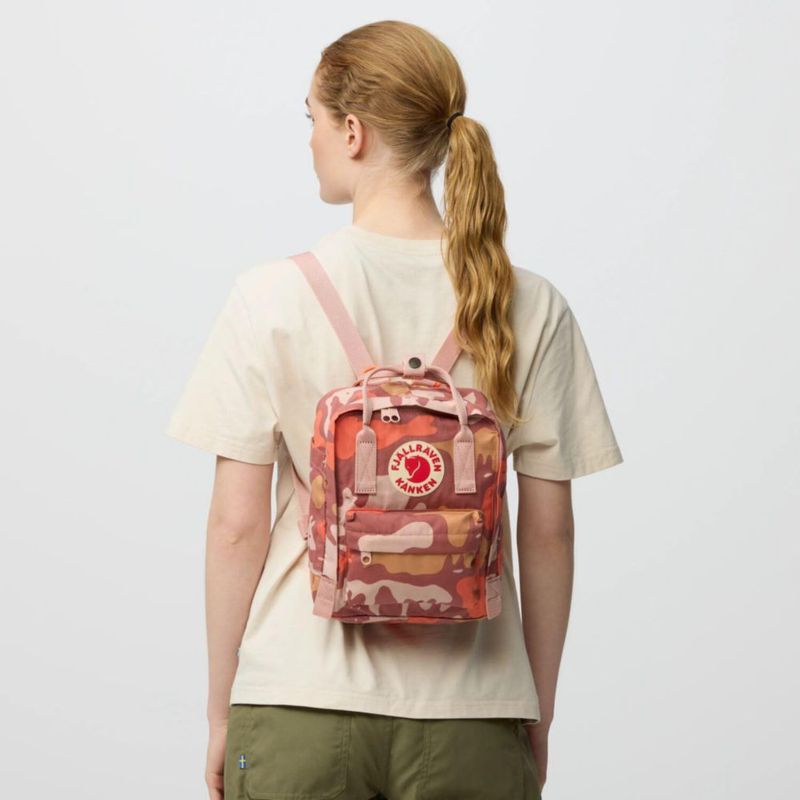Mochila Fjällräven Kanken Mini ChalkRose – Animales Ocultos