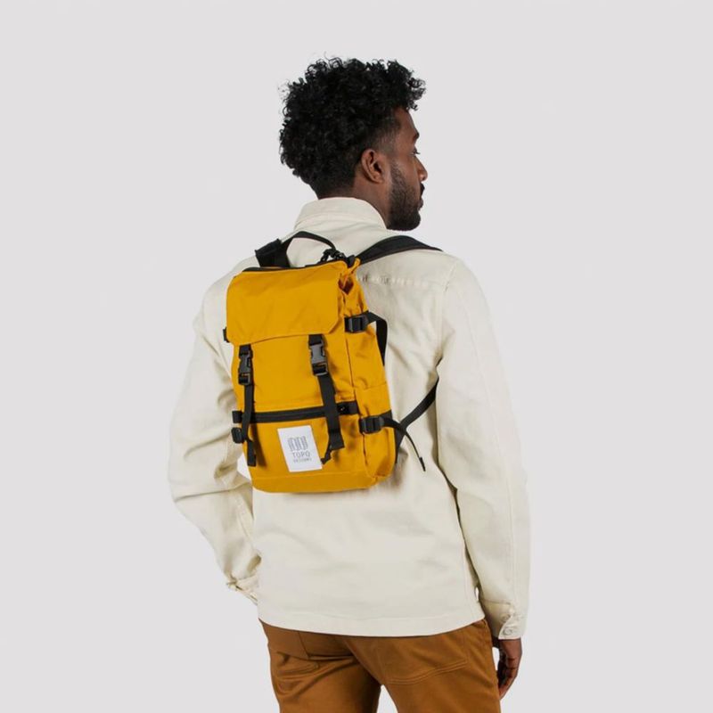 Mochila Topo Designs Rover Mini 10 L Bosque/Dorado