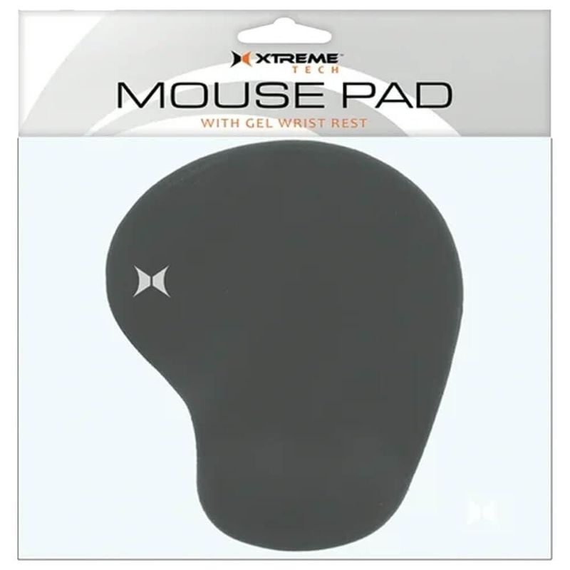 Mouse pad XTREME con reposamuñecas de gel y base antideslizante