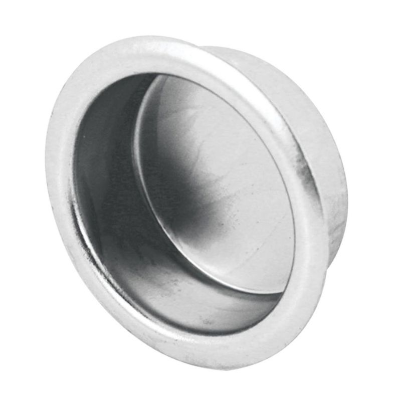 Finger Closet Pull PRIME-LINE N 7200 níquel satinado 2 x 1 cm paquete de 4