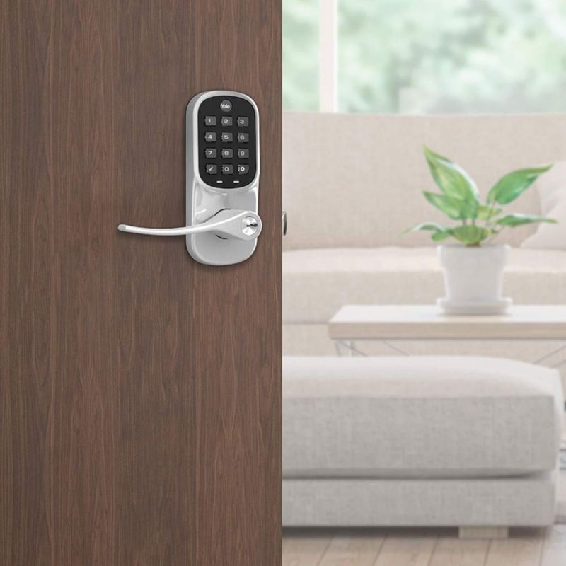 Teclado Lock Yale Assure Lever con entrada sin llave níquel