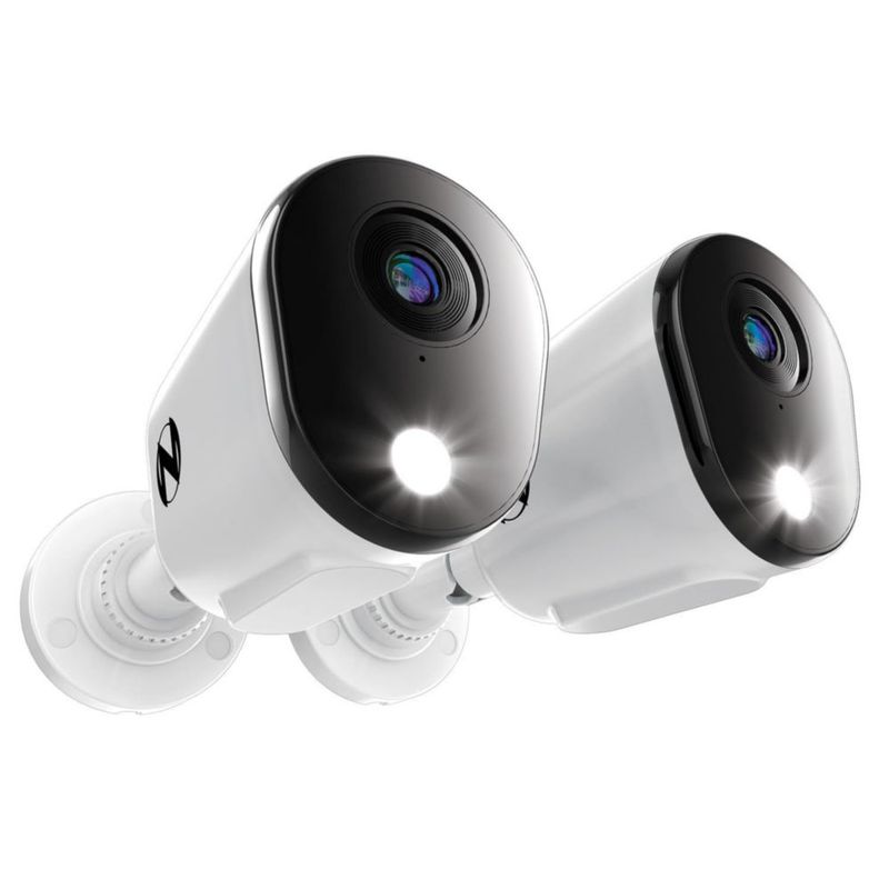 Cámaras de seguridad Night Owl SP Wired 2K Deterrence paquete de 2