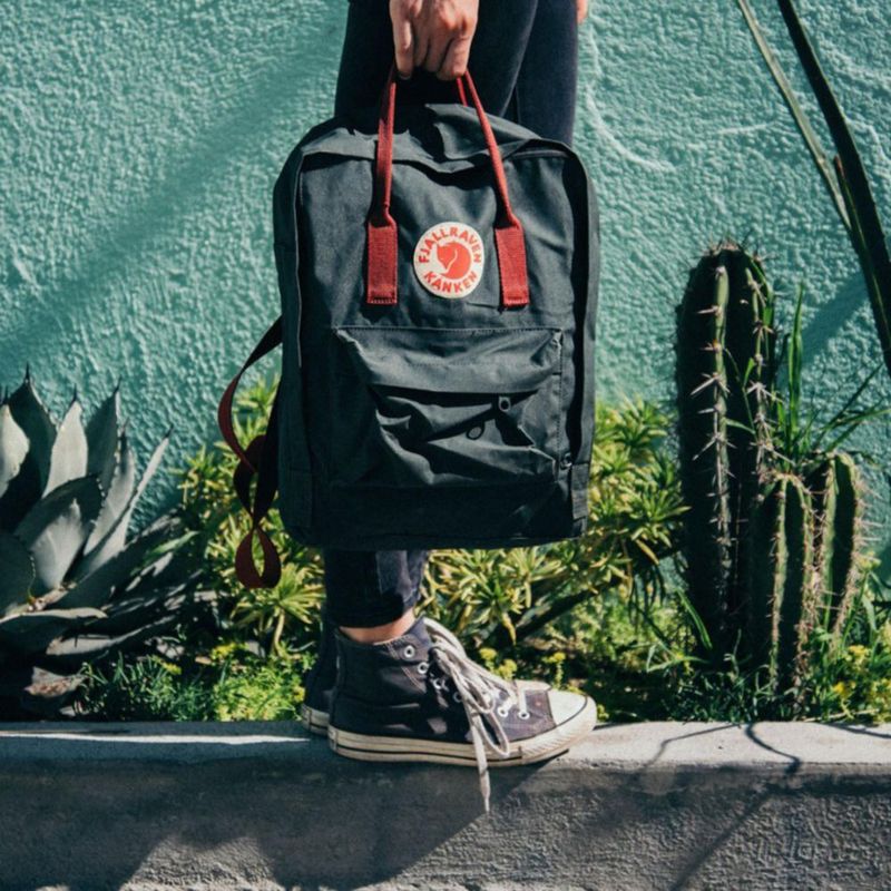 Mochila Fjällräven Re‑Kanken Rojo Reciclado