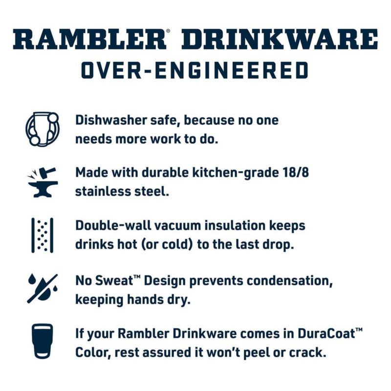 Botella YETI Rambler 770 ml de acero inoxidable con aislamiento al vacío