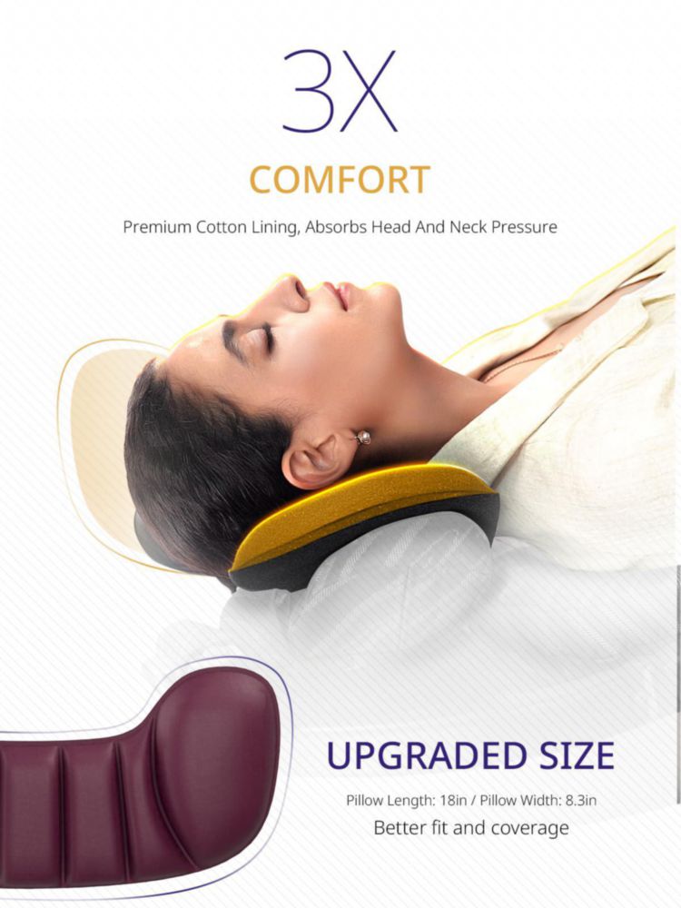 Almohada de Viaje Bonairest + Mascarilla 3D para Vuelo