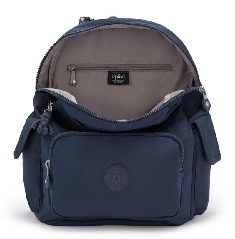 Mochila Kipling City 19x27x335 cm Azul Repelente al Agua