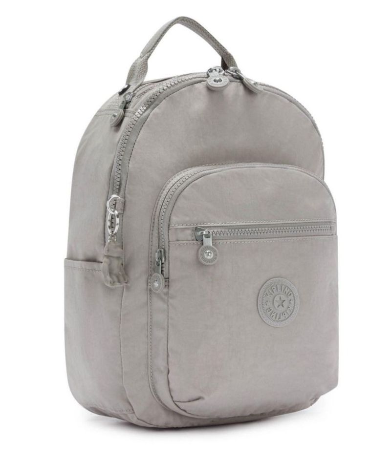 Mochila Kipling SEOUL S gris 35x255x16 cm 05 kg
