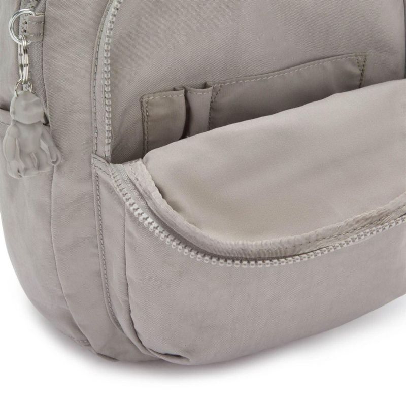 Mochila Kipling SEOUL S gris 35x255x16 cm 05 kg