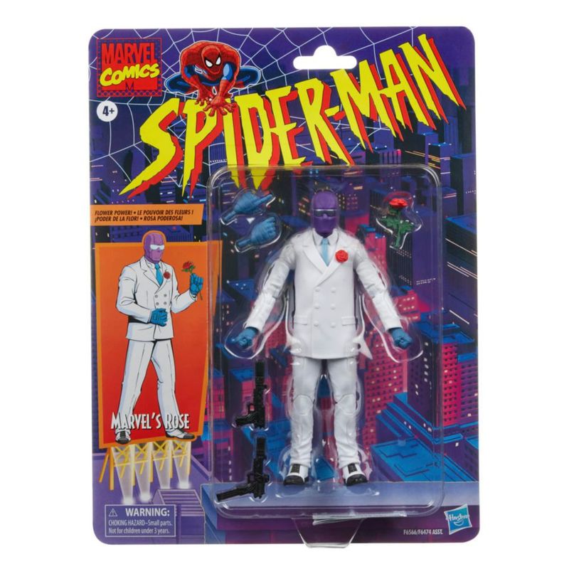Figura de acción Marvel Legends Series Rose Spider-Man 15 cm