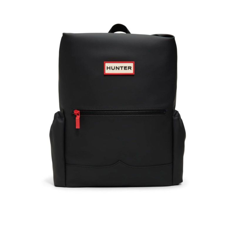 Mochila Hunter Grande 34x18x39 cm Negro Liso