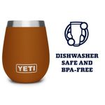 Vaso de vino YETI Rambler de acero inoxidable con aislamiento al vacío de 300 ml
