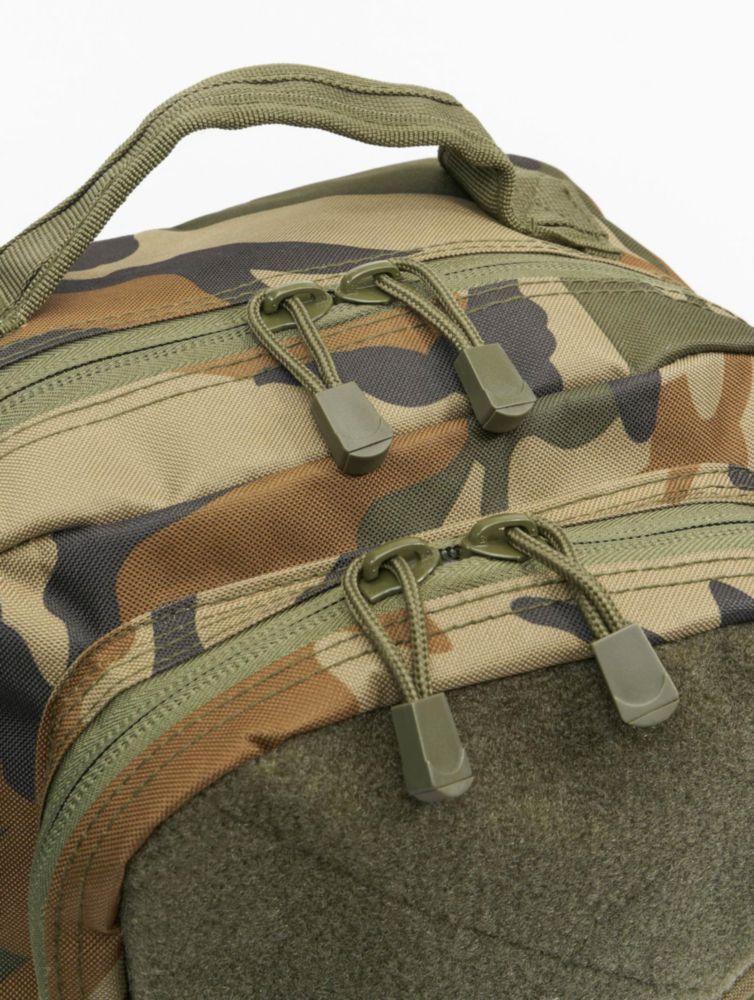 Mochila Brandit US Cooper Patch Mediana Camuflaje Bosque