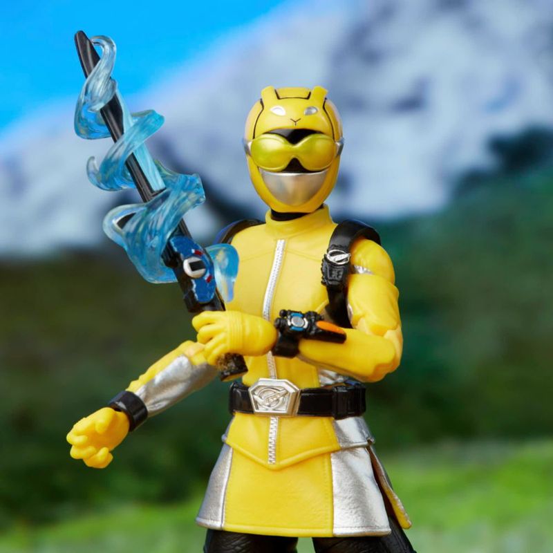 Figura de acción Power Rangers Lightning Collection Beast Morphers Yellow Ranger 15 cm