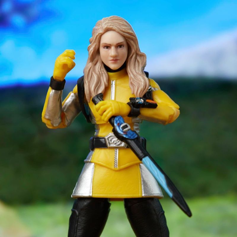 Figura de acción Power Rangers Lightning Collection Beast Morphers Yellow Ranger 15 cm