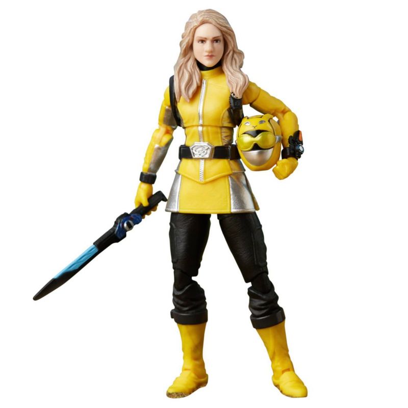Figura de acción Power Rangers Lightning Collection Beast Morphers Yellow Ranger 15 cm