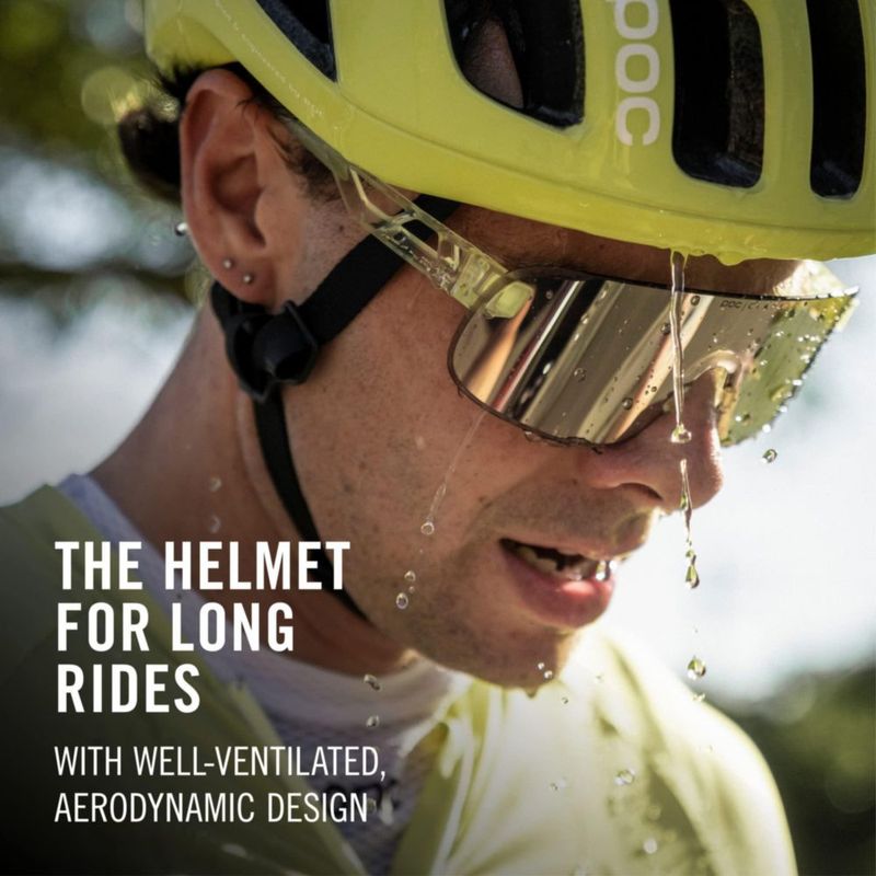 POC Ventral Air MIPS: casco para ciclismo de carretera con puertos de ventilación precisos para garantizar un efecto de refrigeración supremo y una