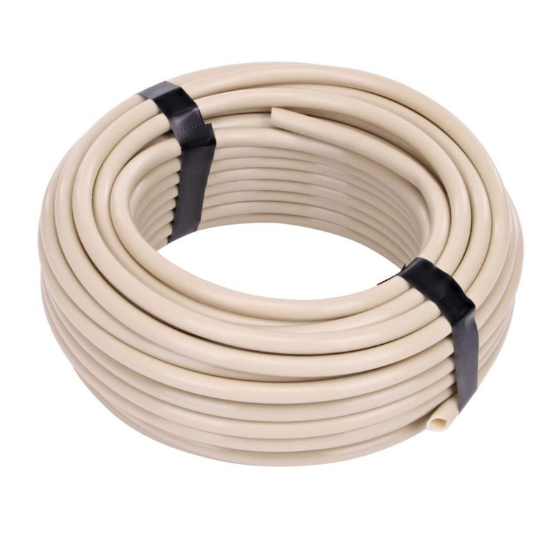 Tubo de riego Raindrip 75 m 6 mm polietileno color arena