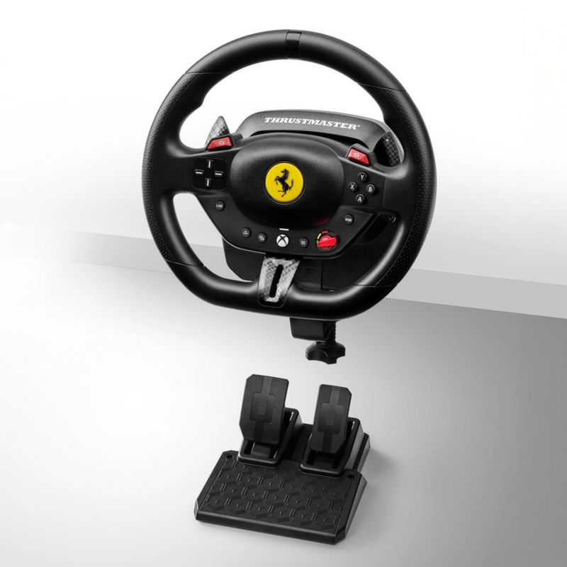 Volante y pedales de carreras Thrustmaster T98 Ferrari 296 GTS