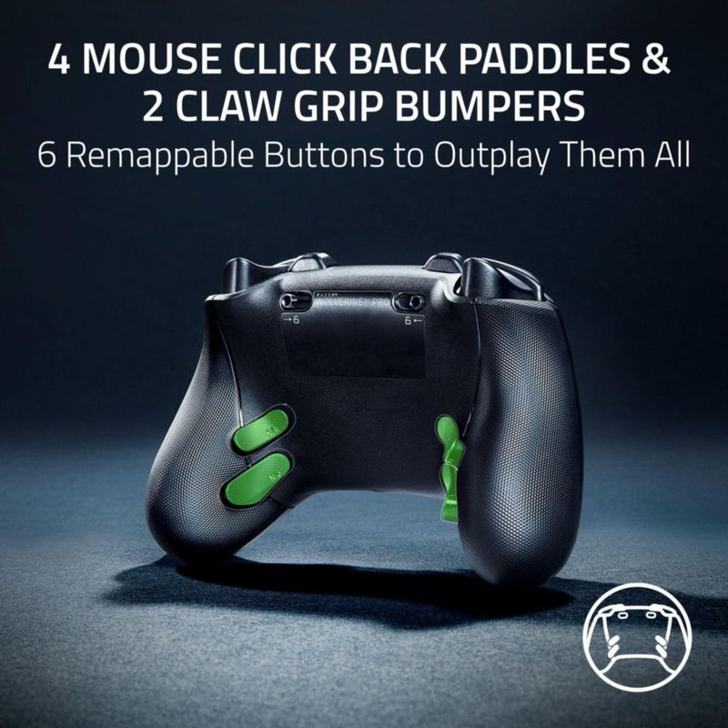 Controlador de juegos inalámbrico Razer Wolverine V3 Pro para Xbox