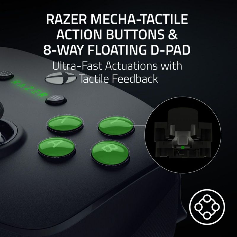 Controlador de juegos inalámbrico Razer Wolverine V3 Pro para Xbox