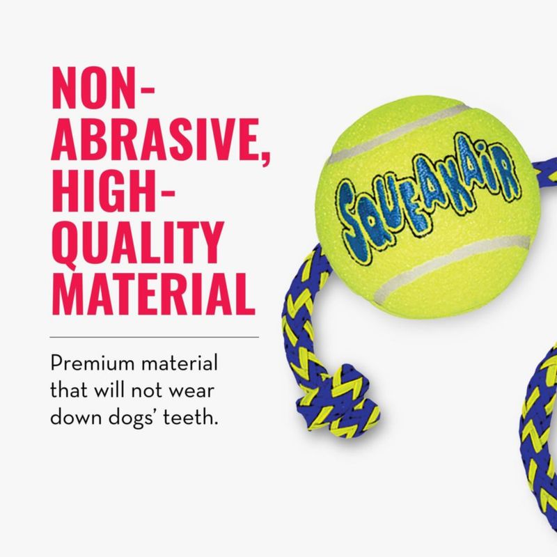Bolas Squeakair KONG para Perro – Pack de 3 (tamaño mediano)