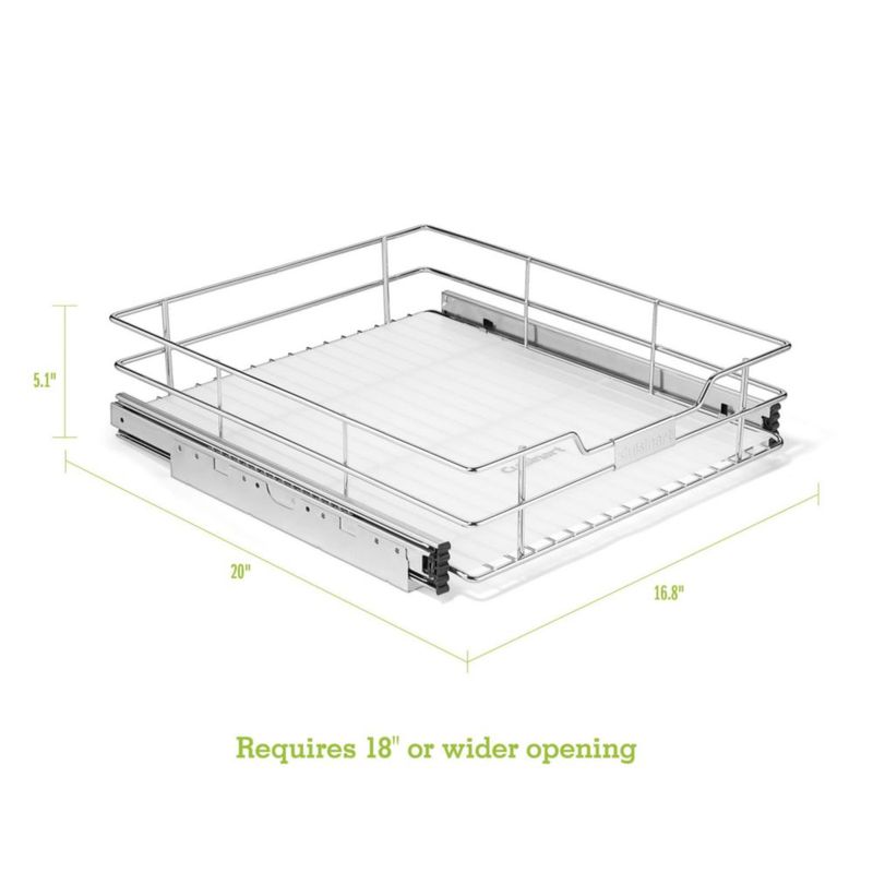 Organizador para Gabinete Cuisinart Deslizante de 43 cm con Acabado Cromado