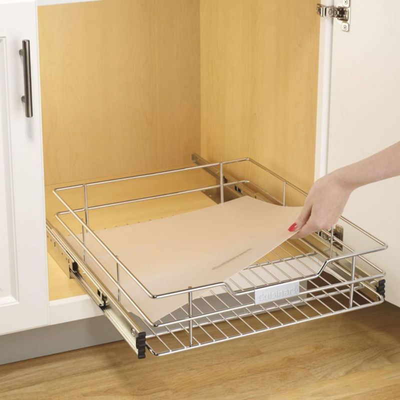 Organizador para Gabinete Cuisinart Deslizante de 43 cm con Acabado Cromado