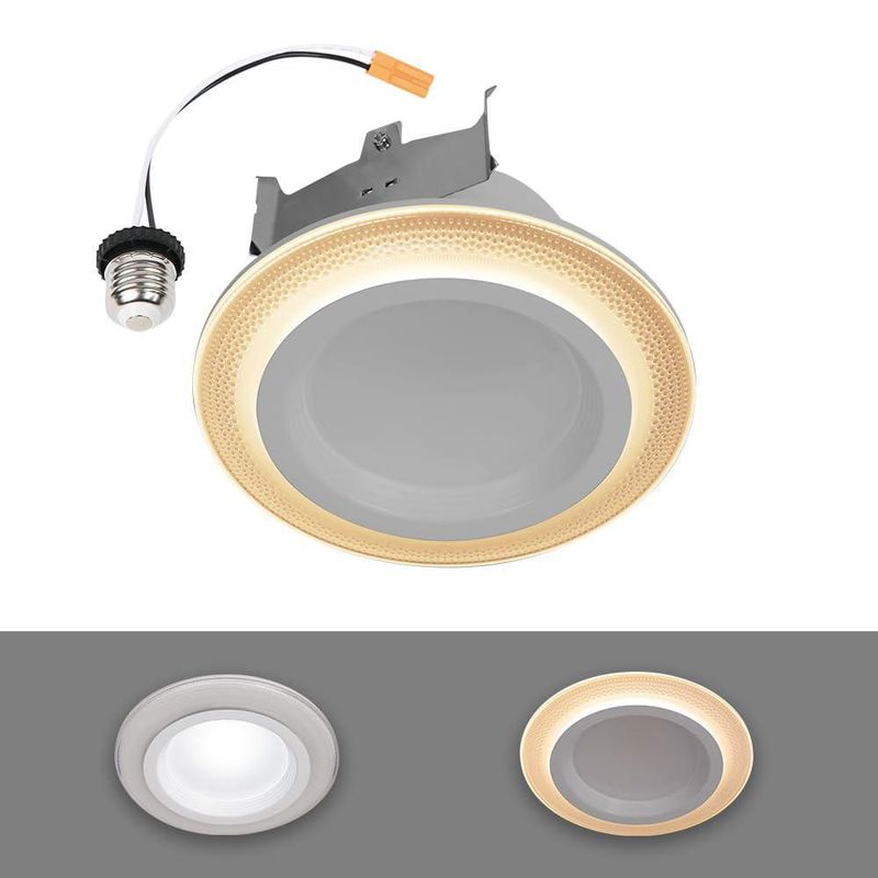 Luminaria HALO RL moldura LED de 4 pulgadas 700 lúmenes CCT seleccionable
