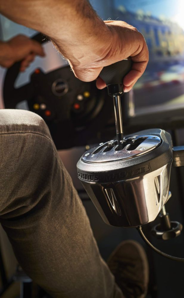 Palanca de cambios THRUSTMASTER TH8A compatible con PS5 PS4 Xbox y PC