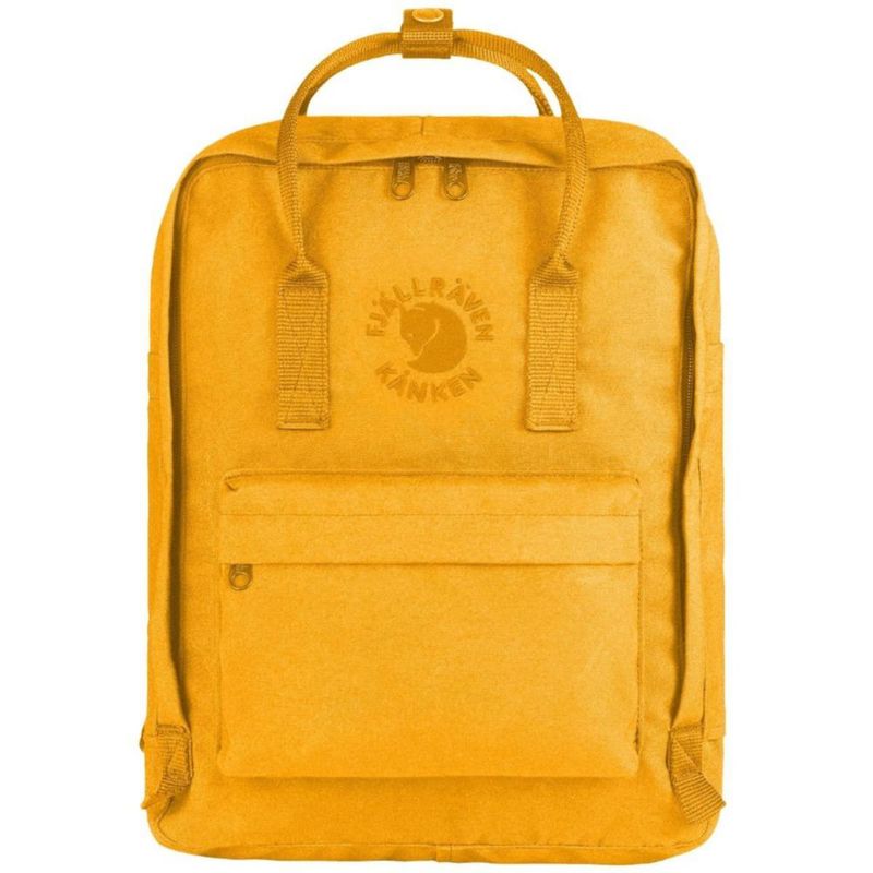 Mochila Fjällräven Re‑Kanken Amarillo Girasol
