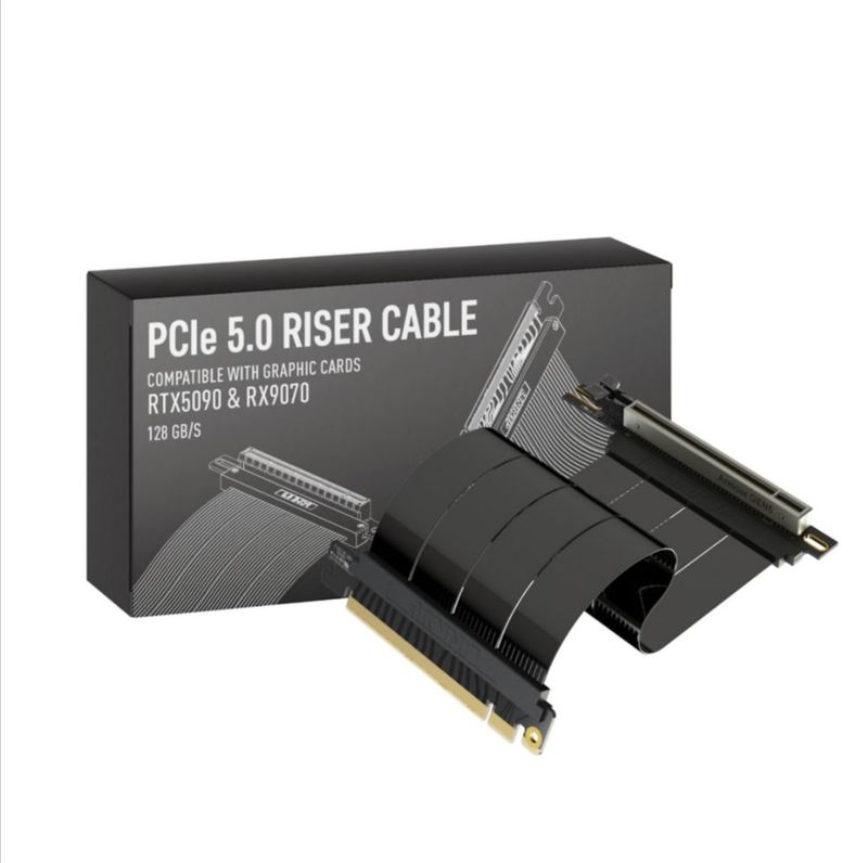 Cable Elevador PCIe LINKUP 15 cm Ángulo Recto Gen5