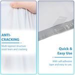Sobres de Polietileno Nimbus Brothers 38x40 cm Pack de 100 Blanco