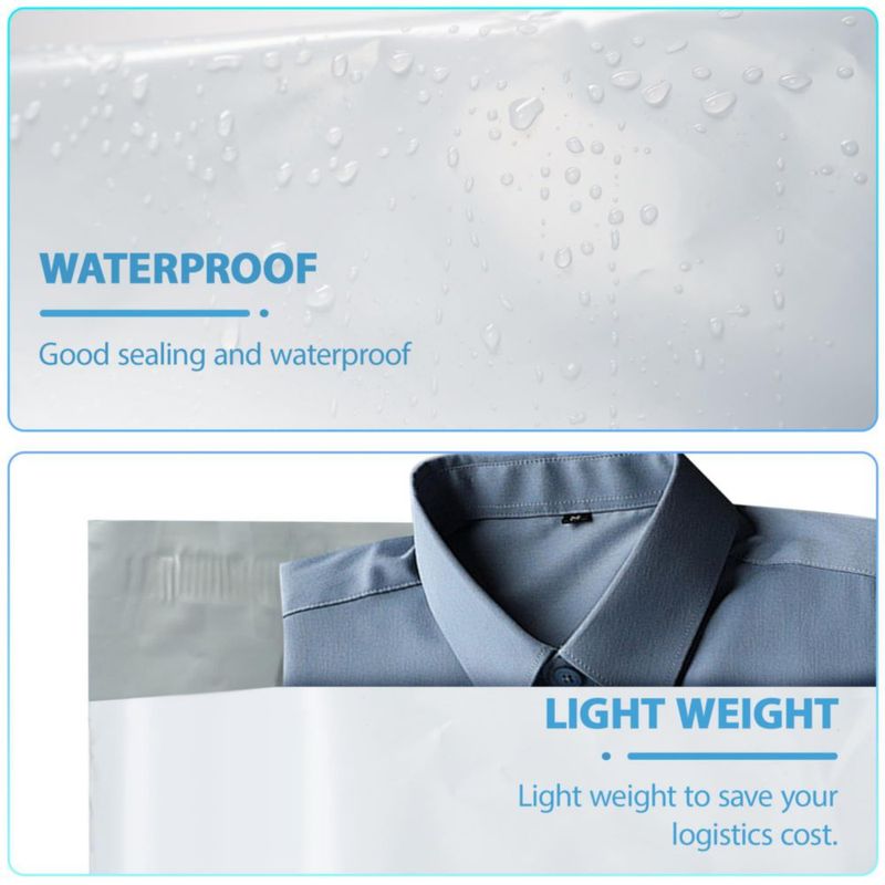 Sobres de Polietileno Nimbus Brothers 38x40 cm Pack de 100 Blanco