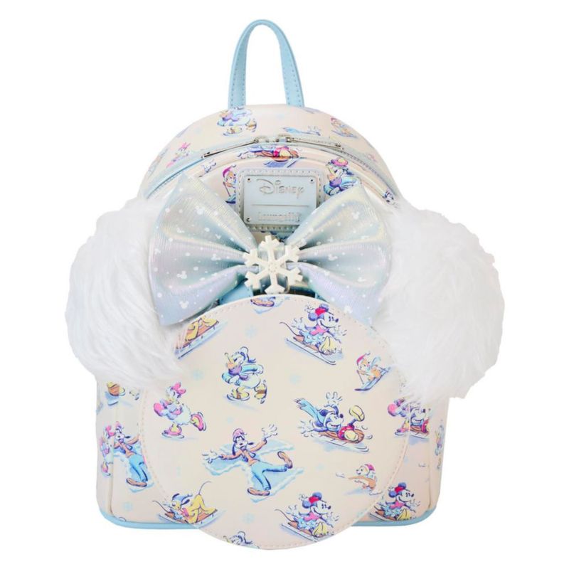 Minimochila Loungefly Disney Mickey Winter Wonderland