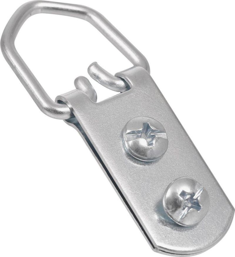 Colgador de fotos Hillman 122318 con anillo en D grande de acero zincado