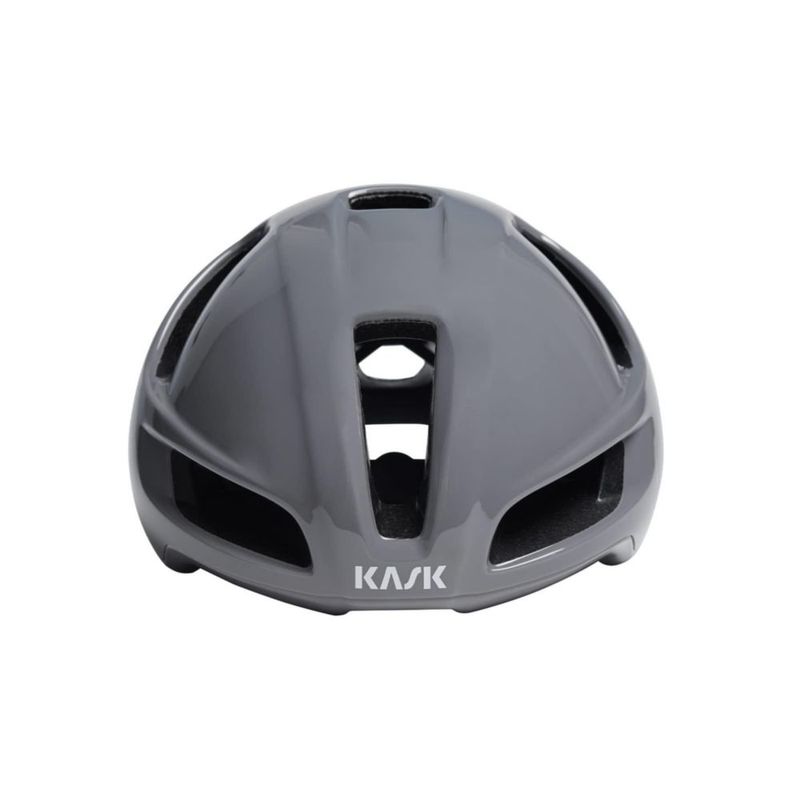 Casco aerodinámico Kask Utopia Y para ciclismo de carretera color gris tamaño pequeño
