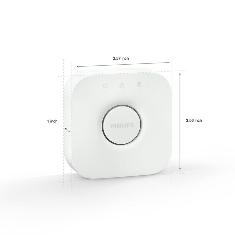Hub de iluminación inteligente Philips Hue Bridge blanco