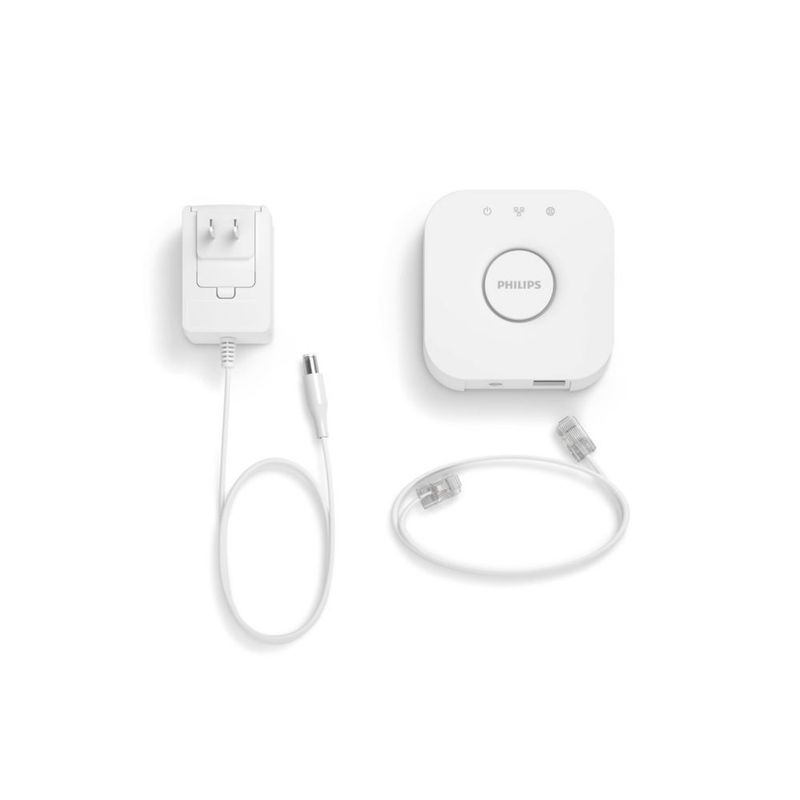 Hub de iluminación inteligente Philips Hue Bridge blanco