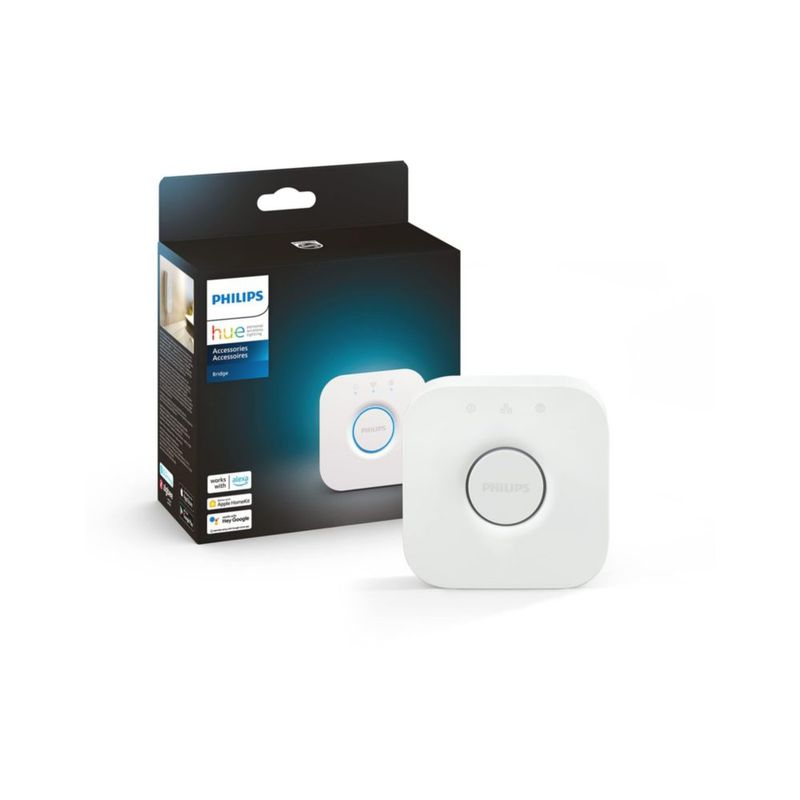 Hub de iluminación inteligente Philips Hue Bridge blanco