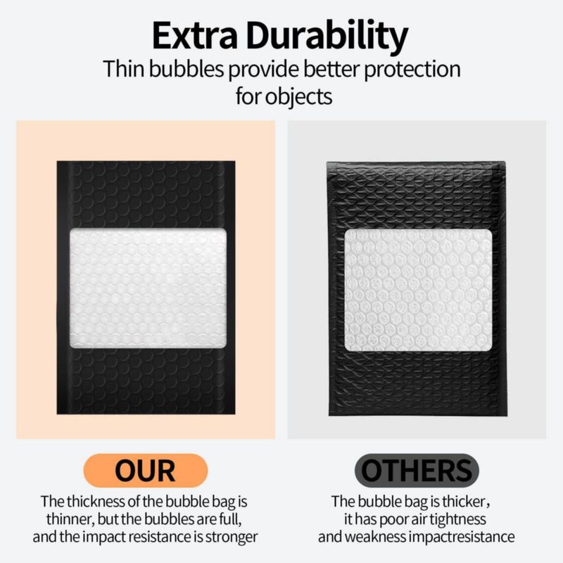 Sobres de burbujas alilmein 20×15 cm paquete de 50 impermeables